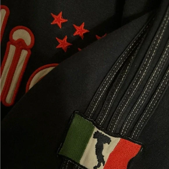Vintage Five Star Italia embroidered cotton track jacket - Picture 2 of 7